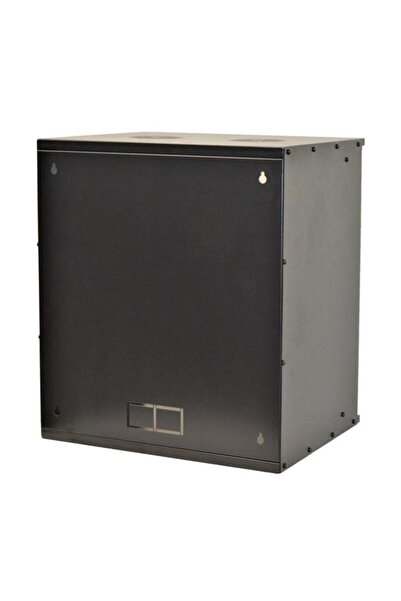 Spacer CABINET 19″ 12U, wall-mounted, Flatpack, Black