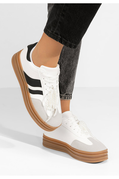 B T Shoes Sneakers γυναικεια Keiko λευκά