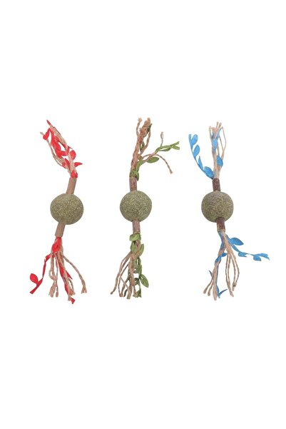 M-PETS Charmy Brancy Red Cat Toy with Catnip