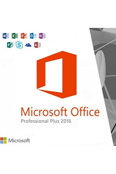 MICROSOFT Office 2016 Pro Plus Tüm Dillerde Süresiz Dijital Lisans Anahtarı 2025