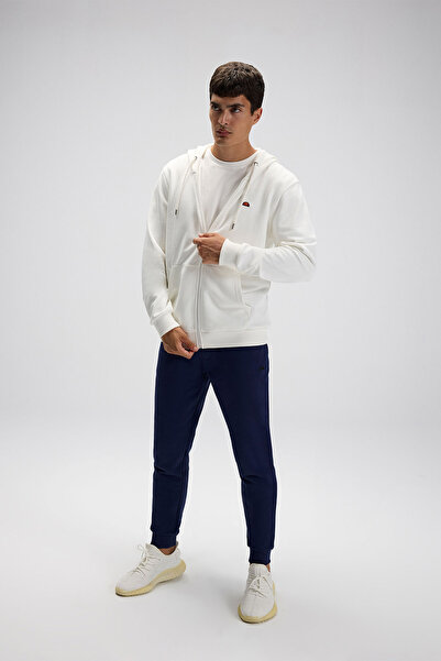 Ellesse Men's Zippered Hooded Sweatshirt Em581-Of