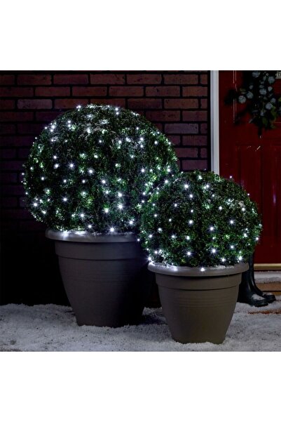 Flippy Christmas Linear Installation, 31V Transformer, 32m, Cold White, 320 LEDs V5, 8 Light Modes, Green W