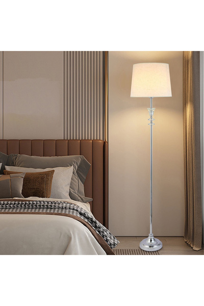 DEC14 Floor lamp, gold or silver color