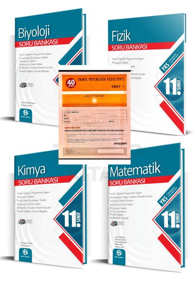 Bilgi Sarmal Yayınları 11.Sınıf Matematik Fizik Kimya Biyoloji 2026 Sayısal S...