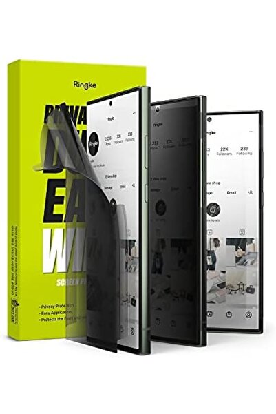 Ringke Privacy Dual Easy Wing [Anti-spy] Compatible with Samsung Galaxy S23 U...