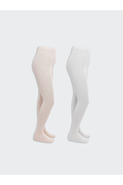 LC Waikiki Quality Parts from Celebi Store |   Basic Girl's Pantyhose 2-Piece