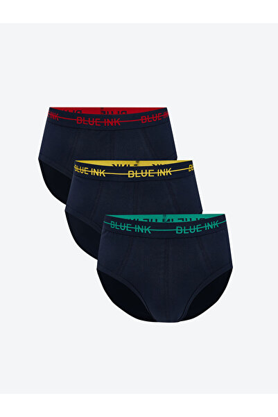 LC Waikiki Create Your Style with Uzg Store |   Standard Mold Cotton Flexible Men's Slip Panties 3-Pack