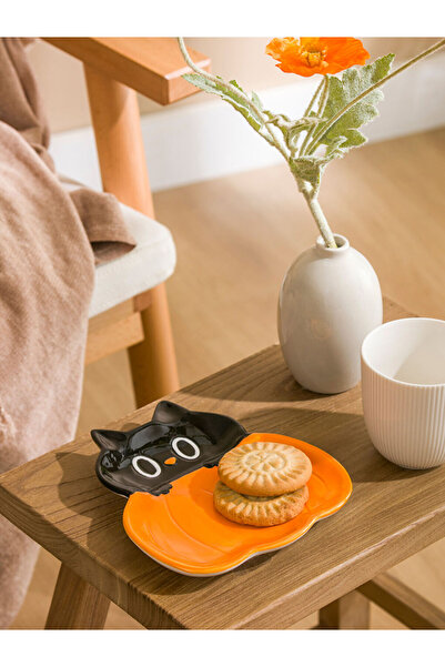 LC Waikiki Quality Parts from Çelebi Store |   Cat Printed Ceramic Plate 19 cm