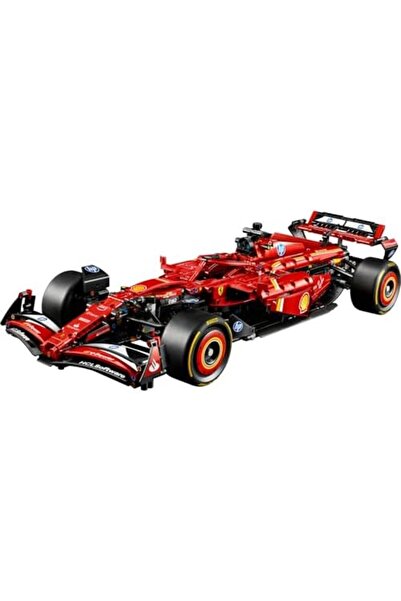 STOREMAX sellbuyst Ferrari SF–24 F1 Araba 42207 – Yetişkinler için 1:8 Ölçekli V6 Motor, Vites Kutusu