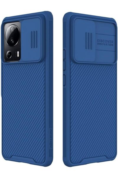 Nillkin غطاء حماية لهاتف شاومي 13 لايت | سلسلة كام شيلد برو | أزرق