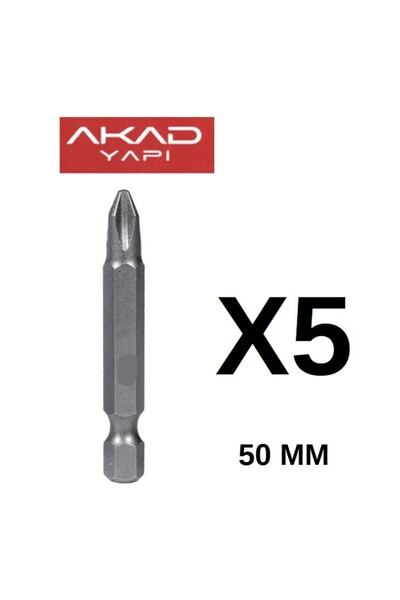 BITS UÇ YILDIZ PH1*50 Mм 5 ADET