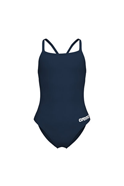 ARENA Challenge Solid Дитячий синій купальний костюм 004765750