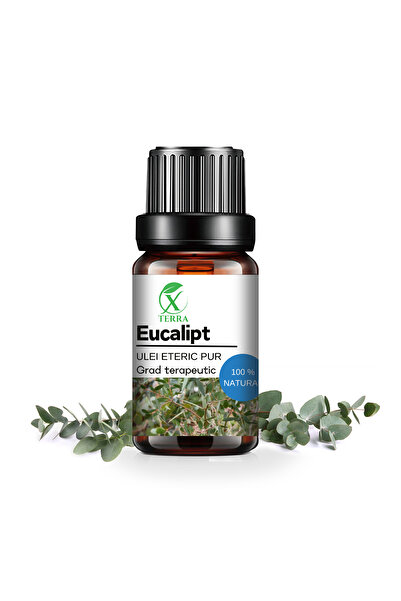XTERRA Ulei esențial de Eucalipt | Ulei eteric 100% pur | 10 ml | XTERRA®