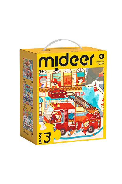 Mideer ألغاز 3 في 1 للارتقاء بمستوى فريق الإنقاذ - المستوى 3