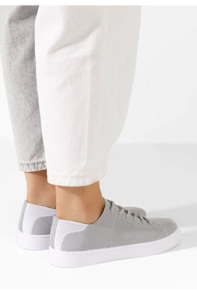 B T Shoes Šedé sportovní boty dámské Najma