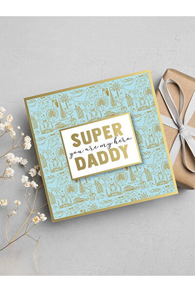 Share the Love بطاقة معايدة سوبر دادي الذهبية