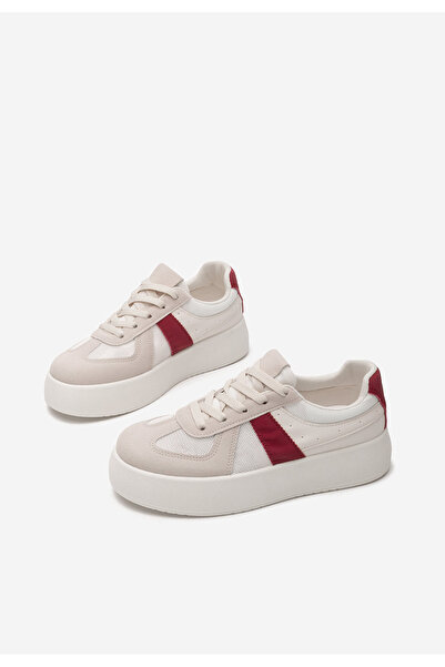 B T Shoes Šedé dámské tenisky na klínku Fyonna