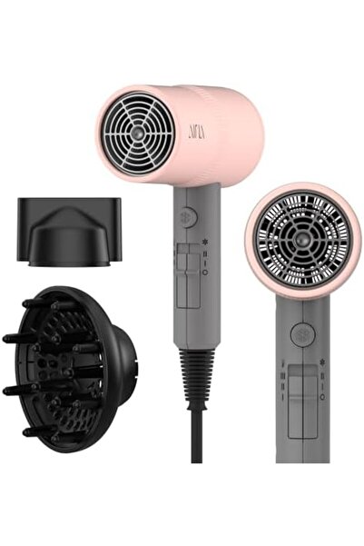 Generic AINA Hair Dryer with Diffuser, Blow Dryer for Women | Advanced Ionic Technology, Ceramic Coating | C