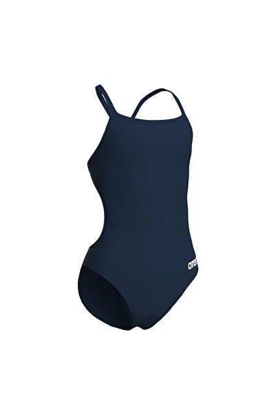 ARENA Challenge Solid Дитячий синій купальний костюм 004765750