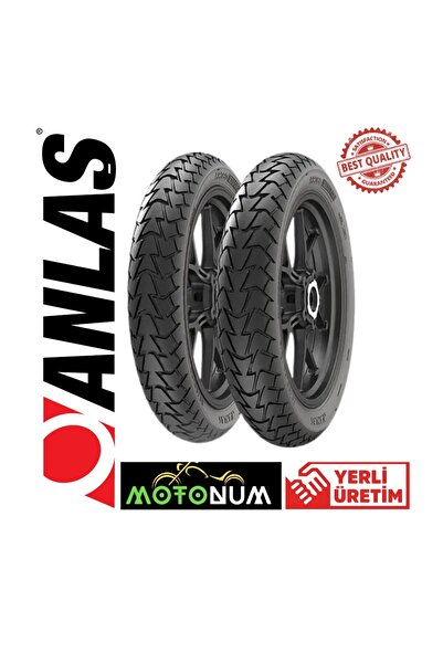 ANLAS 3.50-10 90/90-12 Ön Arka Lastik Takım SC 360 All 2025 Üretim Yerli Üret...