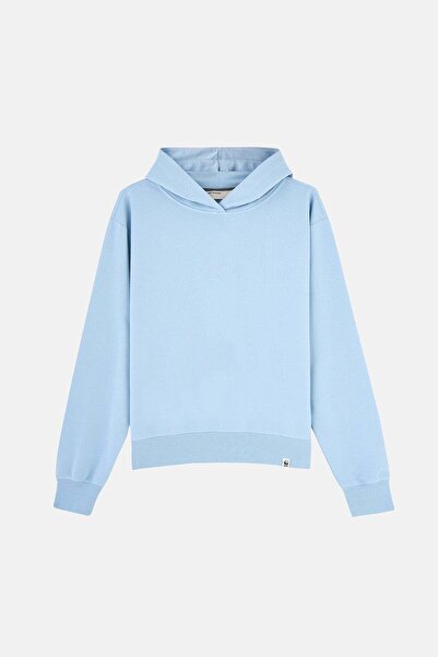 WWF Market Basic Soft Fleece Hoodie - Baby Blue