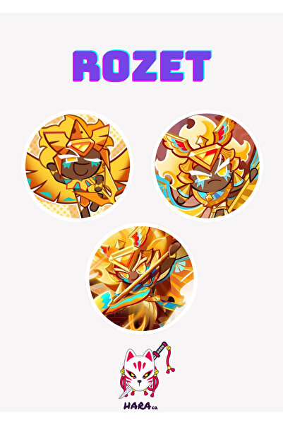 Hara Company Cookie Run Kingdom Oyunu Golden Cheese Cookie (Immortal) Oyun Ro...