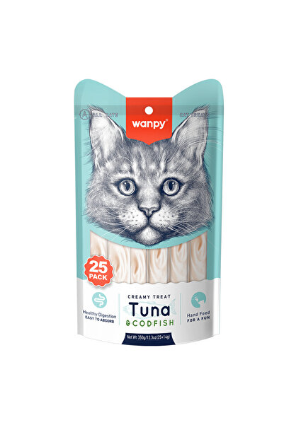 Wanpy Ton&Morina Balıklı KEDİ 25*14 gr RAC-053 Skt:07/2026