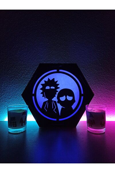 FOREVHOME Rick And Morty Masaüstü Dekoratif Lamba