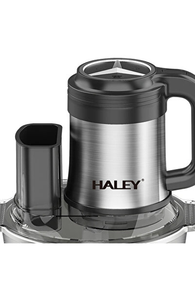 HALEY Tocător electric multifuncțional HY-1244 – putere de 1200 W și bol din oțel inoxidabil de 3,5 l