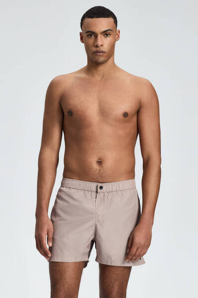 Hemington Karamel Rengi Özel Kesim Quick Dry Mayo