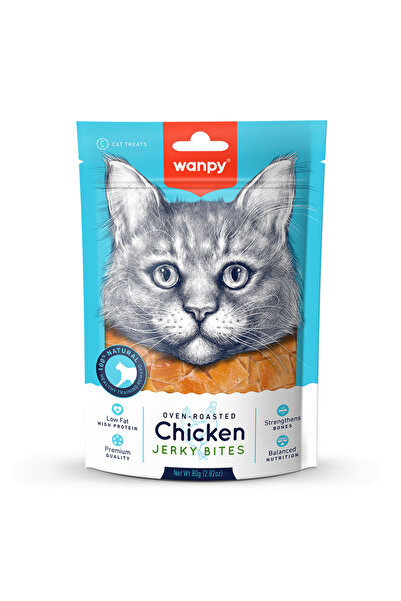 Wanpy Gerçek Tavuk Yumuşak Kedi Ödülü 80 gr