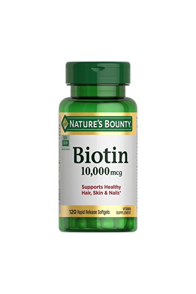 Nature's Bounty بيوتين نيتشرز باونتي، لصحة الشعر والبشرة والأظافر، 10000 ميكر...