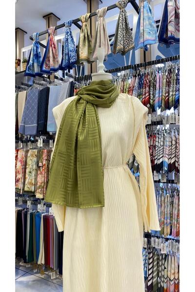 KUQOS Çizgi Jakar Şal