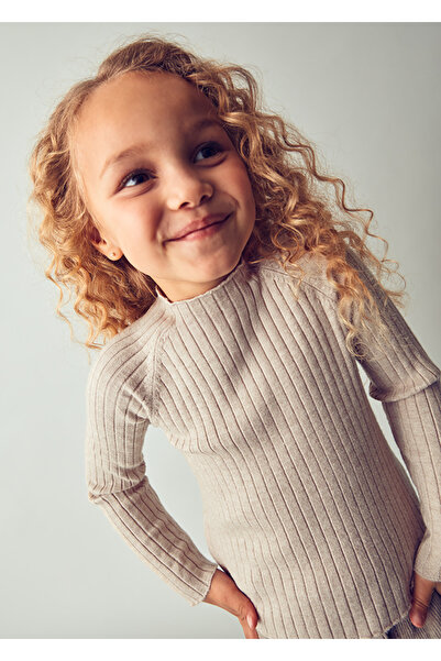 MAYORAL Pulover cu gât roșu pentru fetiță 4001