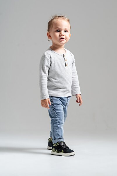 mnpc Erkek Çocuk Siyah Hakiki Deri Suya Dayanıklı Anatomik Günlük Bot