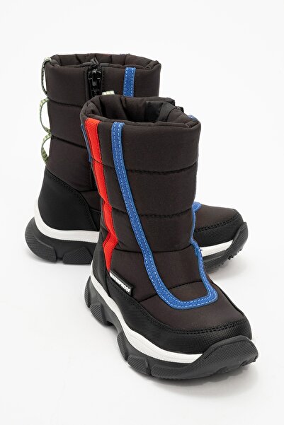 mnpc Erkek Çocuk Siyah Su Geçirmez Anatomik Günlük Bot