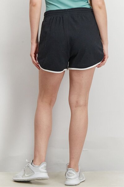 New Balance Women Athletic Fit Drawstring Running Shorts, Black