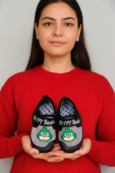 gigigiyim Owl Patterned Boy's Slippers