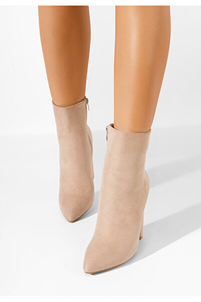 B T Shoes Μποτάκια με τακούνι Padrona V2 Χακι
