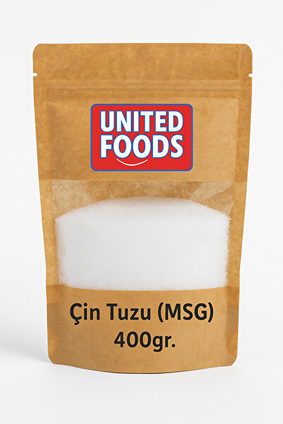 United Foods Çin Tuzu (MSG) 400 gr – Tat Arttırıcı Glutamat
