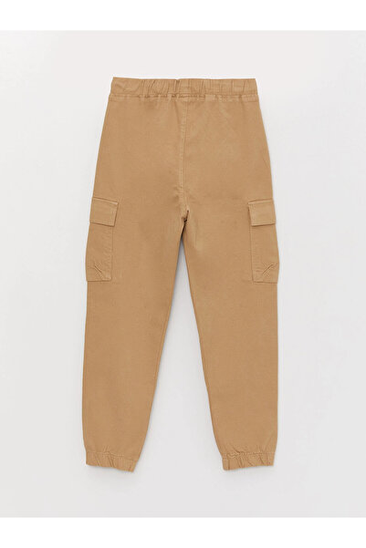 LC Waikiki LCW Kids Bej Rahat Kalıp Erkek Çocuk Jogger Kargo Pantolon