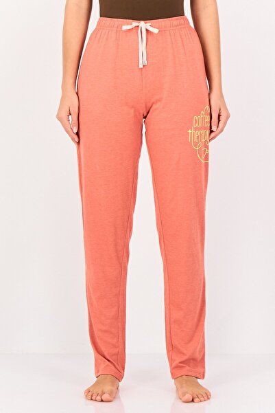 Zivame By Rosaline Women Graphic Print Pyjamas Pants, Orange
