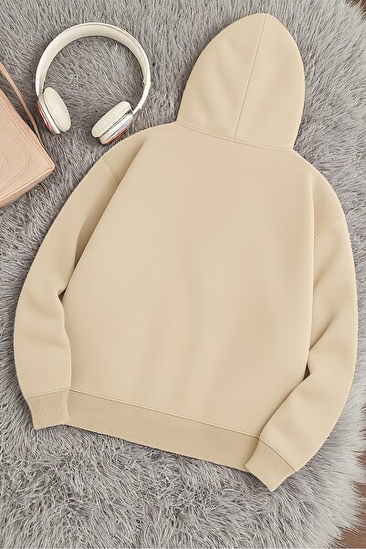 uyguntarz Unisexová mikina oversize s potiskem stuhy