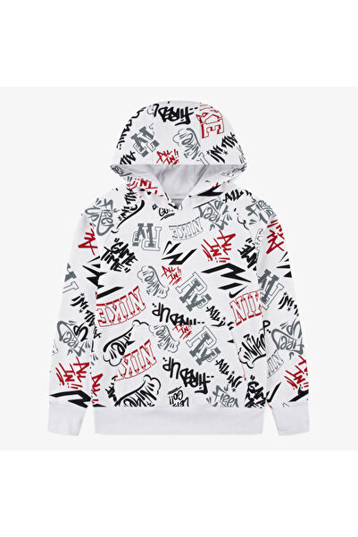 Nike Rwb Graffiti Hoodie Hooded Multicolor Children's Sweatshirt 9Q1203