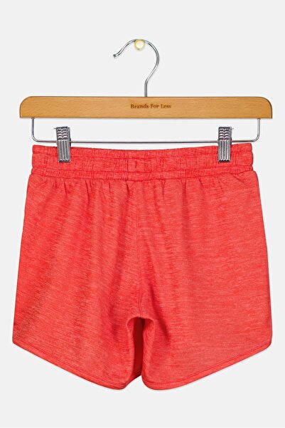adidas Kids Girl Heather Training Shorts, Vivid Red