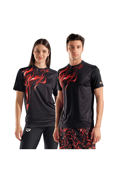 ARENA Γραφικό μπλουζάκι Indomitus Unisex Μαύρο Casual Style 010677550