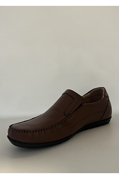 Bemsa Kahverengi Hakiki Deri Ortopedik Ayakkabı