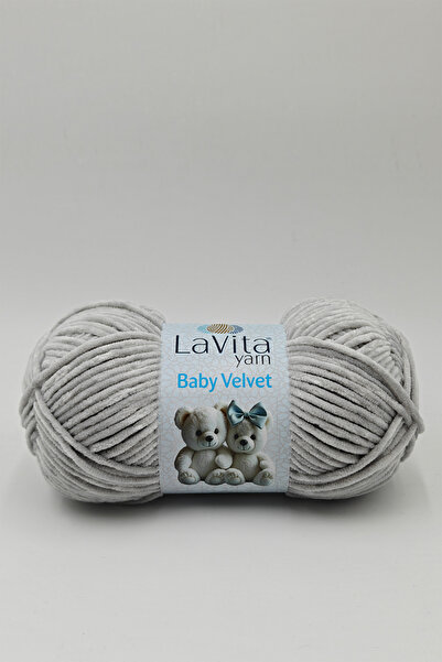 LaVita Yarn Baby Velvet Velvet Hand Knitting Yarn 100% Polyester 100Gr (6013 ...