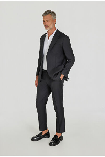 Bisse COMFORT FİT İTALYAN TAKIM ELBİSE DÜĞMELİ Sıyah