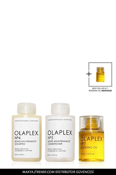 Olaplex Healthy Hair Repair Kit - Bağ Güçlendirici & Parlaklaştırıcı Şampuan,...